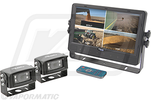 VLC5097 - HD CAMERA KIT9INCH HD QUAD KIT WITH 2 CAMERA