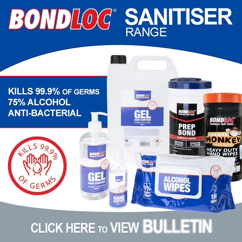 Vapormatic Bondloc Sanitiser Vapormatic Bondloc Sanitiser